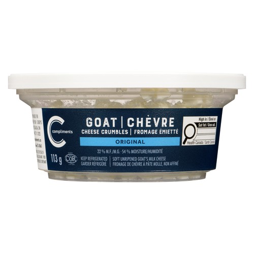 Compliments Goat Cheese Crumble Original 113 g