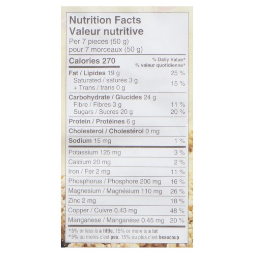 Prana Organic Sumsuma Sesame Bites 325 g
