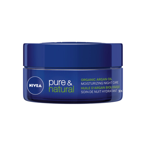 Nivea Organic Argan Oil Night Care Pure & Natural 50 ml