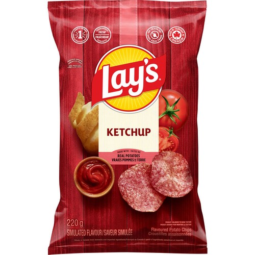 Lay’s Potato Chips Ketchup Flavoured 220 g