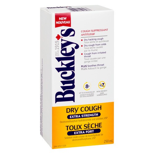 Buckley's Cough Suppressant Dry Cough Extra Strength 250 ml