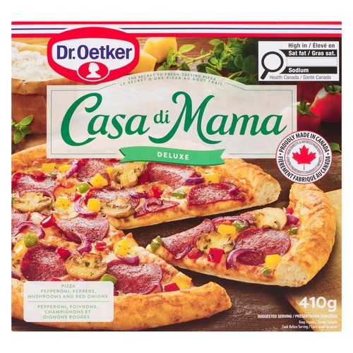 Dr. Oetker Casa Di Mama Frozen Pizza Deluxe 410 g