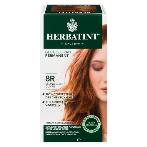 Herbatint Hair Color 8R Blonde Light Copper 120 ml