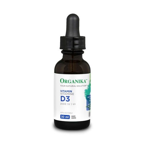 Organika Liquid Vitamin D3 2500 IU 30 ml