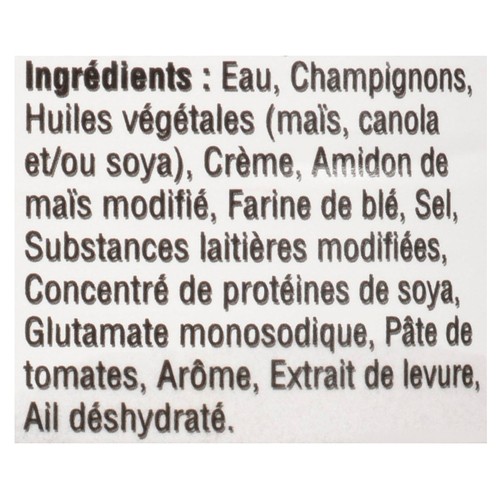 Campbell's Soupe condensée à la crème de champignons 284 ml
