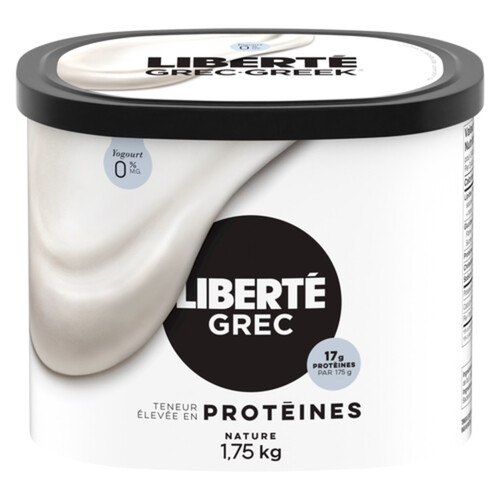 Liberte Greek 0% Yogurt Plain 1.75 kg