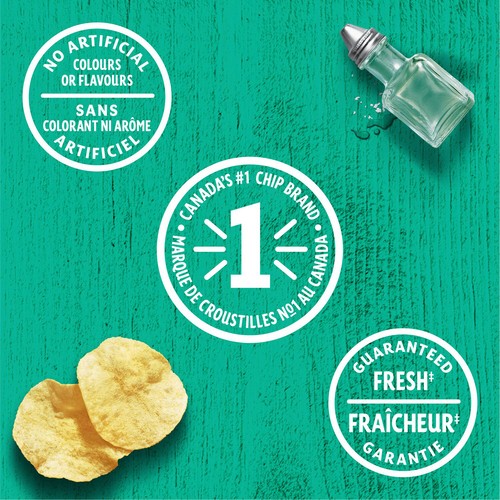 Lay's Potato Chips Salt & Vinegar Flavoured 220 g