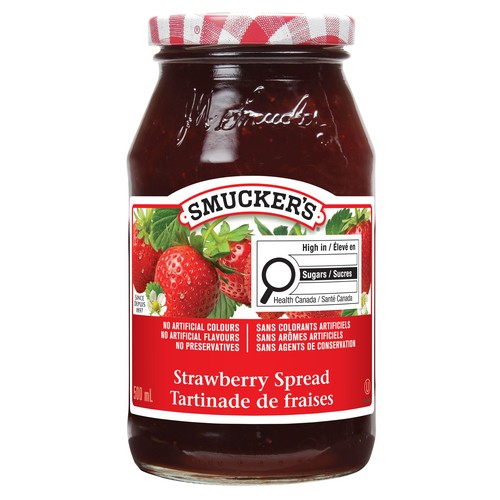 Smucker's Strawberry Spread 500 ml