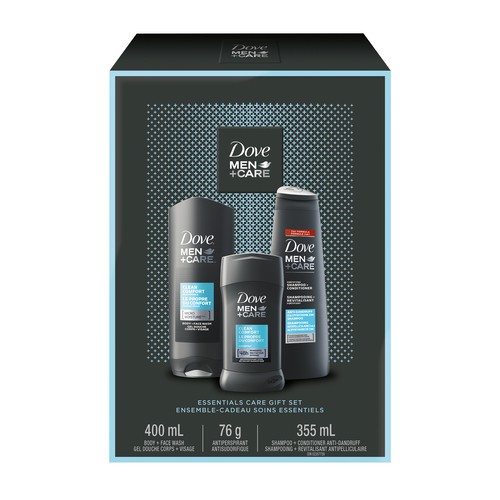 Dove 3 Piece Essential Care Gift Pack For Men EA