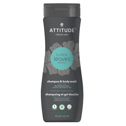 Attitude 2 In 1 Scalp Care Shampoo And Body Wash 473 ml