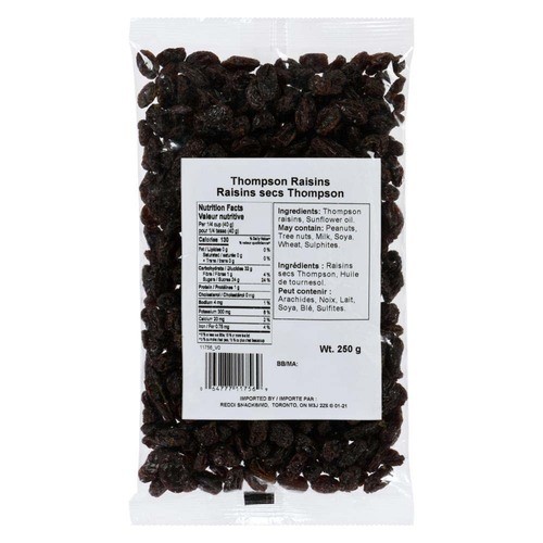 Reddi Snack Thompson Raisins 250 g
