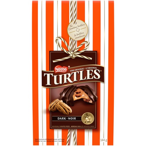 Nestle Dark Chocolate Turtles Share Bag 144 g