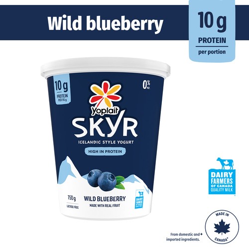 Yoplait Skyr Yogurt Blueberry 750 g
