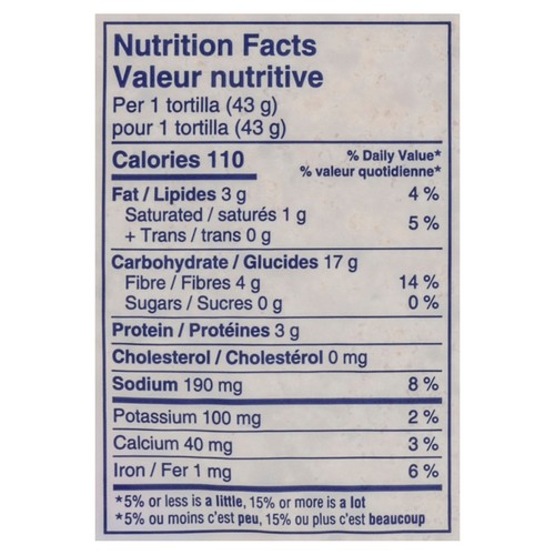 Sonora Tortillas Mercado Chia, Quinoa, Flax Fibre+ Medium  430 g