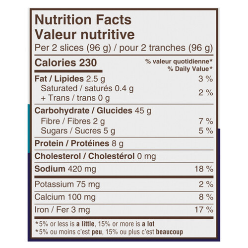 Dempster's Sandwich Bread White Texas Toast 675 g