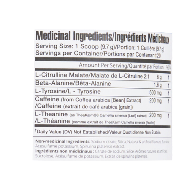 Alani Nu Pre Workout Breezeberry 194 g Voilà Online Groceries & Offers