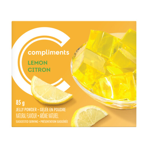 Compliments Jelly Powder Lemon 85 g