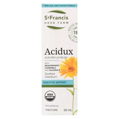 St. Francis Herb Farm Digestive Support Tincture Acidux 50 ml
