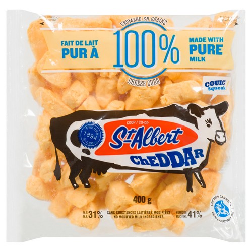 St. Albert Cheddar Cheese Curds 400 g