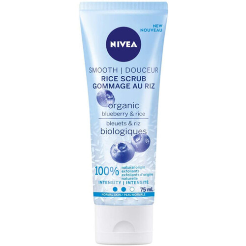 Nivea Organic Blueberry & Rice Scrub 75 ml