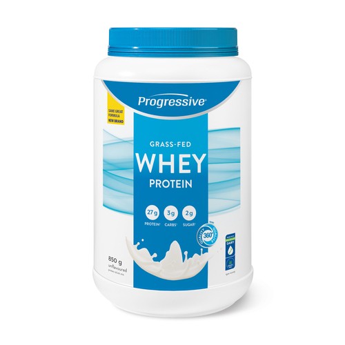 Progressive Grass-Fed Whey Protein Unflavoured 850 g