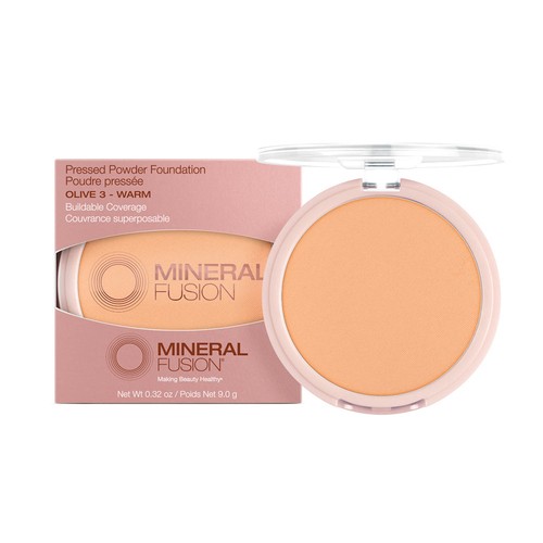 Mineral Fusion Pressed Powder Foundation Olive 3 - Warm 1 EA