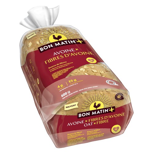 Bon Matin Plus Bread Oat & Oat Fiber 600 g