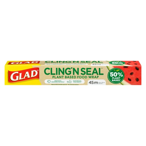 Glad Cling'n Seal Plant Based Food Wrap 1 Count