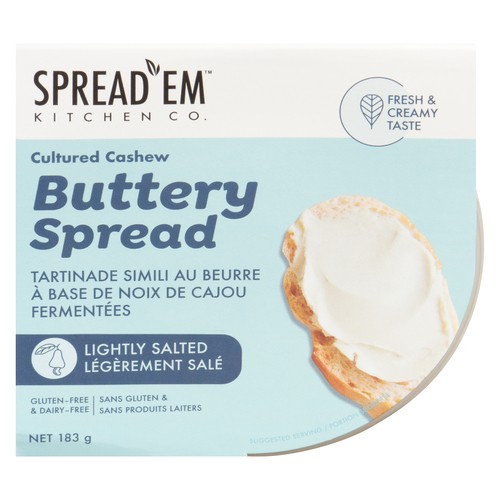 Spread'Em Kitchen Gluten Free Cashew Buttery Spread 227 g