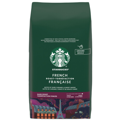 Starbucks Ground Coffee French Dark Roast 793 g