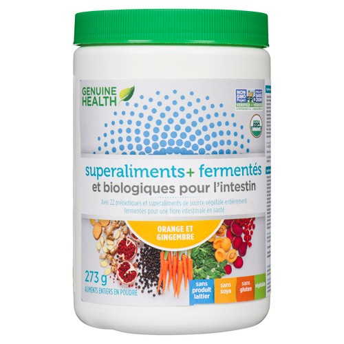 Genuine Health Fermented Superfoods Dietary Aid Orange Ginger 273 g