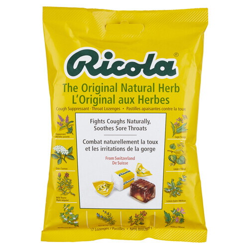 Ricola Lozenges Original Natural Herb 19 x 75 g