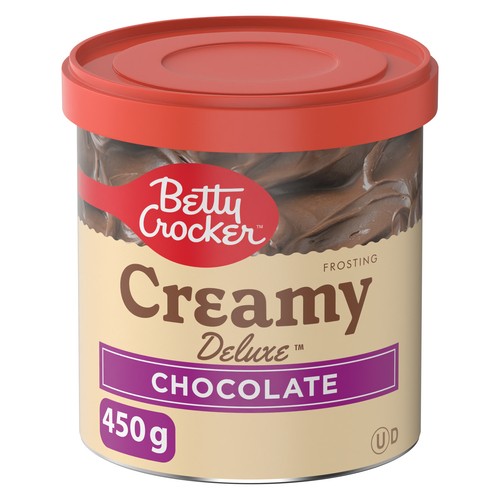 Betty Crocker Gluten-Free Creamy Deluxe Frosting Chocolate 450 g