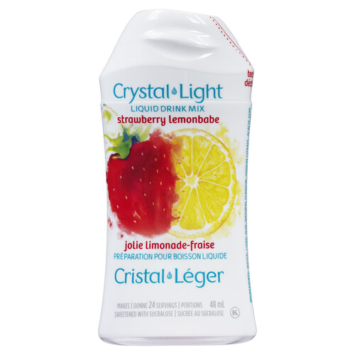 Crystal Light Liquid Drink Mix Strawberry Lemonbabe 48 ml