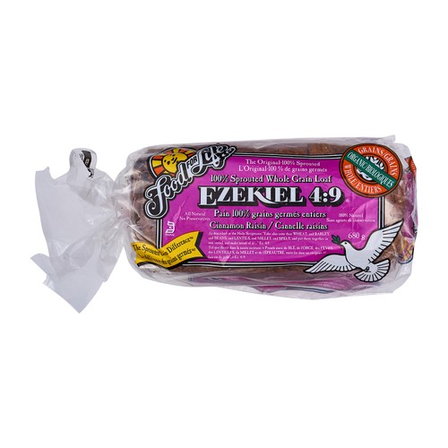 Foods For Life Organic Sprouted Grain Bread Cinnamon Raisin 680 g (frozen)