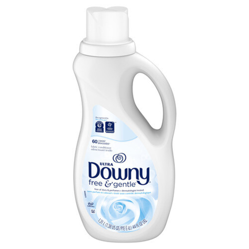 Downy Liquid Fabric Softener Super Compact Scent Free 1.31 L