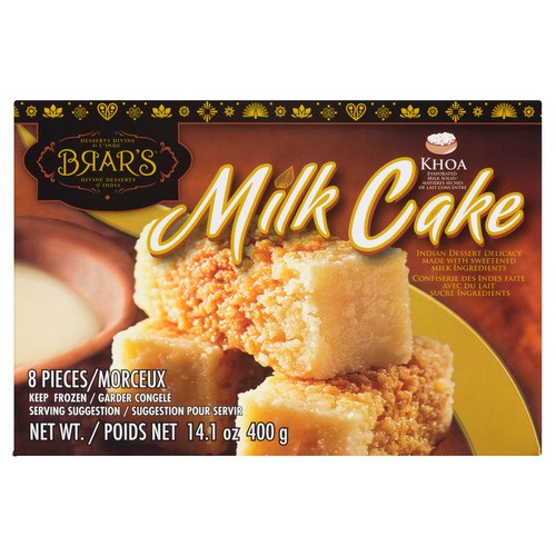 Brar's Khoa Frozen Dessert Milk Cake 400 g