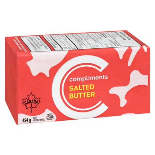 Compliments Butter Salted 454 g