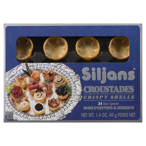 Siljans  Croustades Crispy Shells 40 g