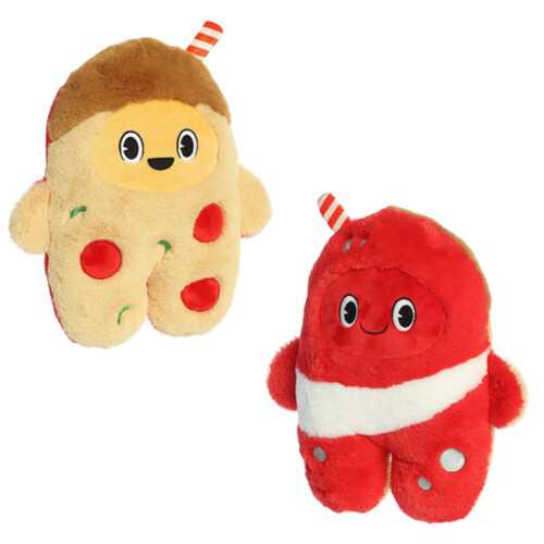 Aurora Flip Overs Plush Pizza & Soda 1 Count