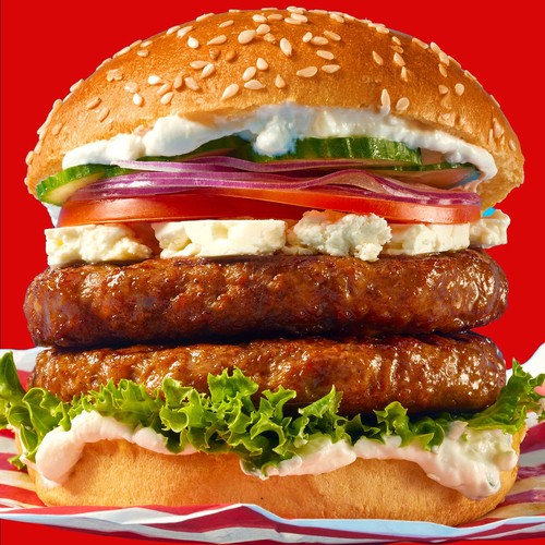 Roma Burger Patty Mild Italian 440 g