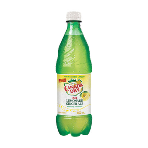 Canada Diet Dry Ginger Ale Lemonade 500 ml (bottle)