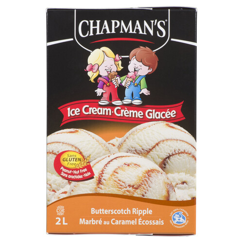 Chapman's Ice Cream Butterscotch Ripple 2 L