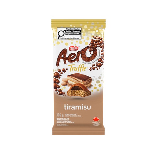 Nestlé Aero Chocolate Truffle Bar Tiramisu 105 g