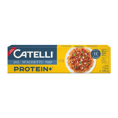 Catelli Protein+ White Pasta Added Protein Spaghettini 340 g