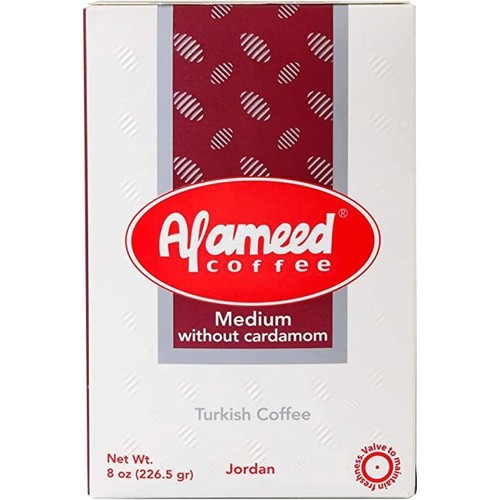 Alameed Medium Coffee No Cardamom 226 g