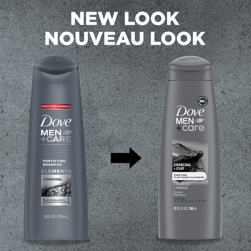 Dove Men +Care Shampoo Charcoal + Clay 355 ml