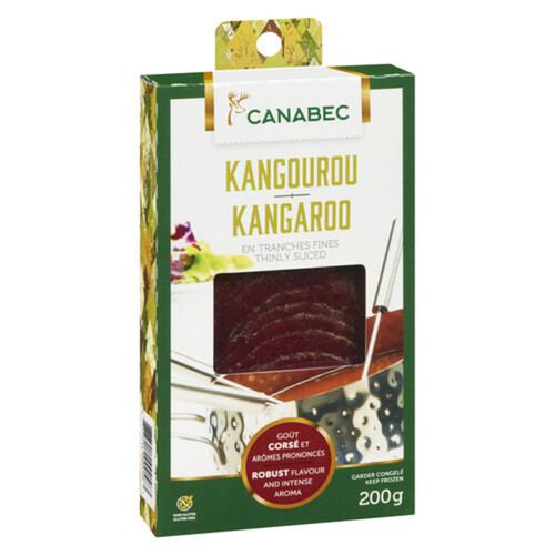 Gibiers Canabec Frozen Kangaroo Chinese Fondue 200 g