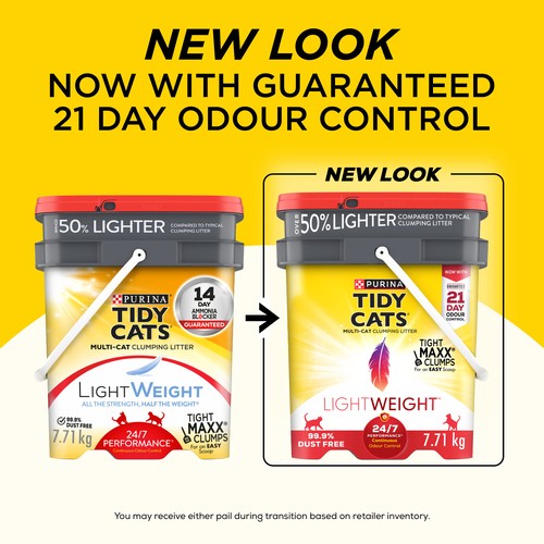 Purina Tidy Cats Light Weight Cat Litter 24/7 Performance Multi-Cat 7.71 kg