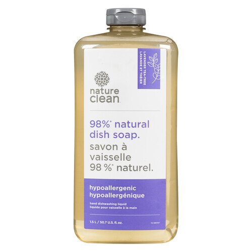 Nature Clean Hypoallergenic Dish Soap Lavendar 1.5 L